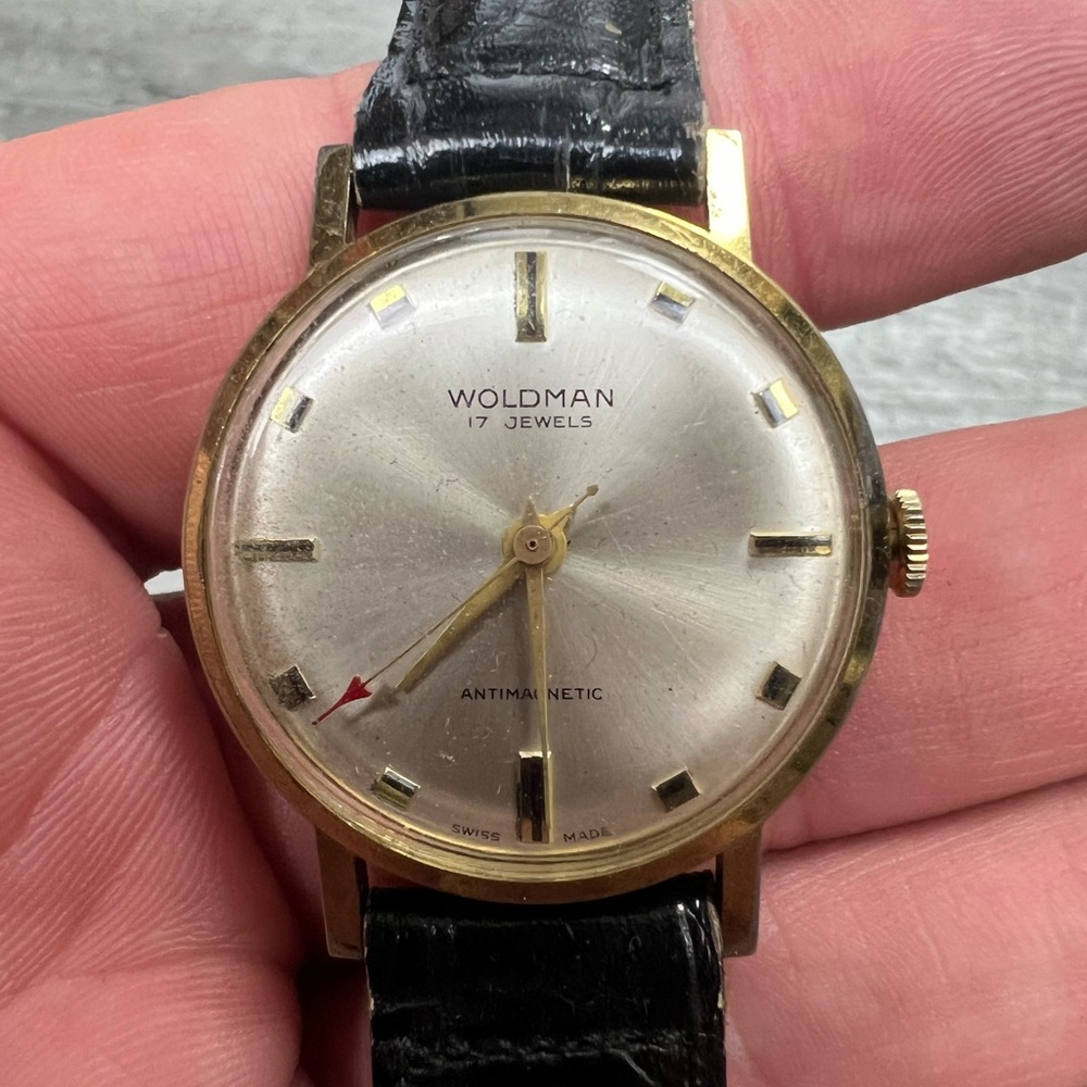 Vintage Woldman 17 Jewels Swiss Watch